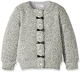 《春秋冬対応》SCHNEE(スネー) ループヤーンカーディガン 110cm/杢グレー NO.F-661115