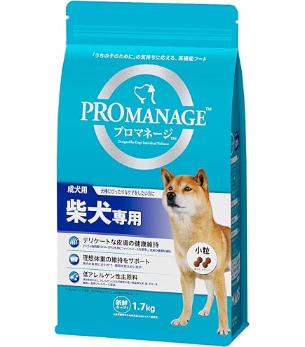 Amazon.co.jp: プロマネージ ドッグフード 成犬用 皮膚・毛づやをケア