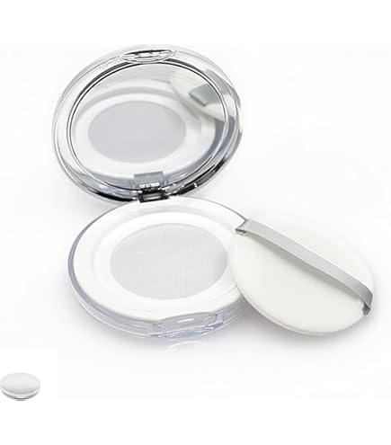 Amazon.co.jp: YFFSFDC 5g超薄い鏡付き パウダーケース クリア