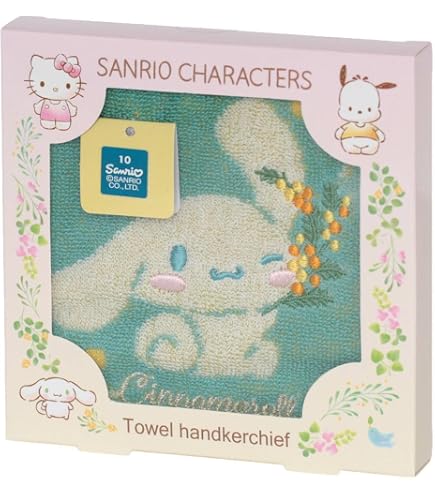 Amazon.co.jp: シナモンロール タオルハンカチ 0016 【CINNAMOROLL