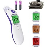 Ear and Forehead Digital Thermometer For Kids and Adults By Uonibaby | Non-Touch Infrared Digital Thermometer With Fast 1 Sec