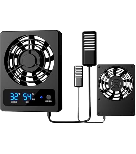 Amazon | 爬虫類ファン 爬虫類飼育用ファン 排気 送風 空気循環