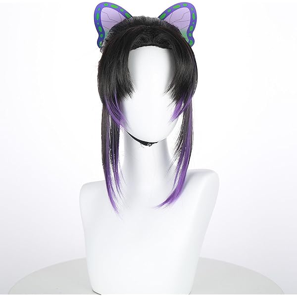 Amazon.co.jp: 鬼滅の刃 甘露寺蜜璃 風 ウィッグ キャラウィッグ 美容