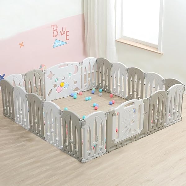 Amazon.co.jp: 大阪熊 ベビーサークル ベビーフェンス 200×160 扉付き