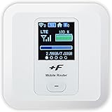 富士ソフト(Fujisoft) +F FS030W（シャインホワイト） モバイルWi-Fiルーター SIMフリー