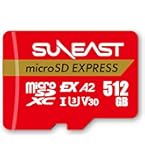 SUNEAST SSD SE900 2TB と microSDカード512GB Amazon | SUNEAST microSD Express 512GB 最大読込転送速度890MB/s
