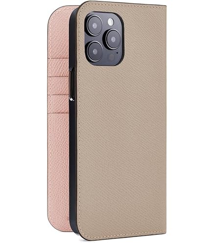 ボナベンチュラ　ダイアリーケース ノービレレザー　iPhone14 promax iPhone 14 Plus) ダイアリーケース ノービレ × エンボスクロコレザー