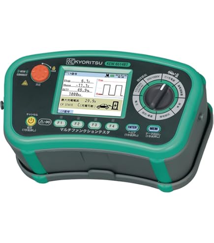 Amazon | 共立電気計器 (KYORITSU) キューメグ 3レンジ絶縁抵抗計