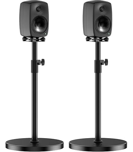 Amazon | Genelec G3/8030C/8330A用高さ調節可能なデスクトップ
