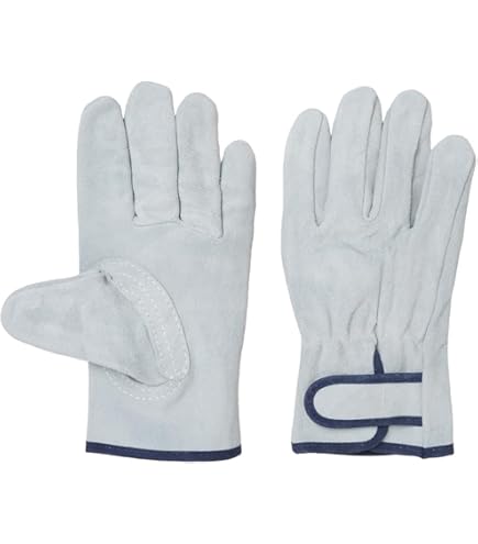 Amazon | TRUSCO(トラスコ) レンジャー型手袋 牛本革製 L JK-18-L × 10