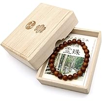 Amazon.co.jp: [GOLD STONE] 高野山参道霊珠 杉 ブレスレット