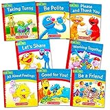 Sesame Street Elmo Manners Books For Kids Toddlers -- Set of 8 Manners Books [並行輸入品]