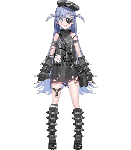 Amazon.co.jp: 実物撮影！ 夜乃 くろむ 新衣装 コスプレ衣装+帽 小物