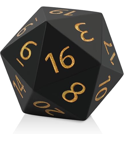 Amazon | 巨大多面体ダイス - 大型55mm D20ダイスセット ダンジョンズ