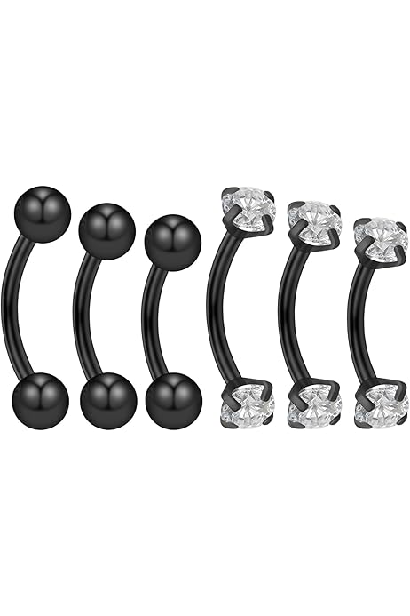 Surgical Steel Metal Bar Ear Piercing 1PC Stainless Steel