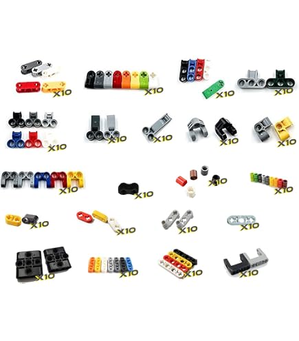 thumbnail image 2 of Buy BroTex Technic Parts-Liftar Beas-Axles Pins Bricks - 820 Pieces... 2 of 11
