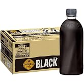 ジョージア ブラック 500ml PET ラベルレス ×24本