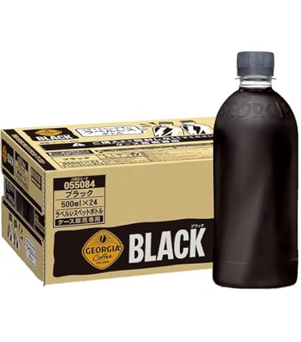 ジョージア　香るブラック　290ml×24本入　3ケース ジョージア 香るブラック 290ml ボトル缶 24本 1ケース 無糖 糖類ゼロ