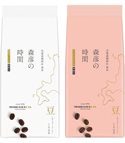 Amazon.co.jp: AGF 森彦の時間 豆 森彦ブレンド 140g 【 コーヒー豆