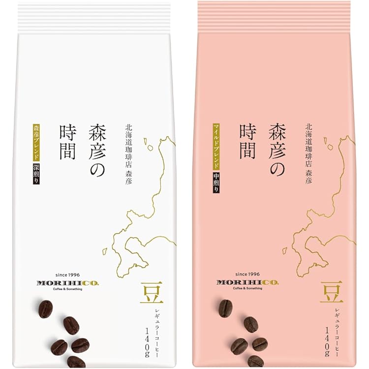Amazon.co.jp: AGF 森彦の時間 豆 森彦ブレンド 140g 【 コーヒー豆