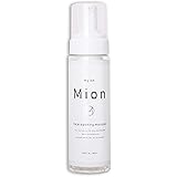 MION （ マイオン ） 洗顔フォーム 泡 アルカリイオン水 洗顔料 クレンジング 電解水Ｓ-100配合 100%美容成分 毛穴洗浄 黒ずみ いちご鼻 ニキビ 容量180ml 日本製