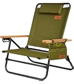 Amazon.co.jp: DesertFox キャンプチェア リクライニング