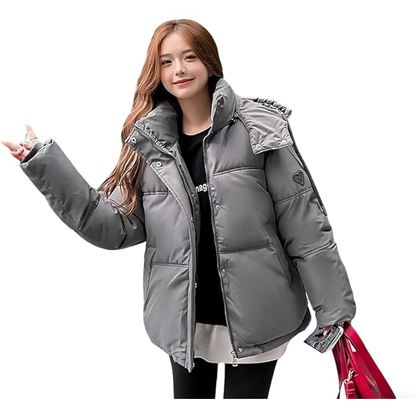 Amazon | 冬のTrapstar連帽ジャケットダウンジャケット長袖ショート