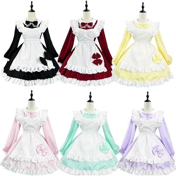 Amazon.co.jp: [スムーズ] お嬢様 めめしい かわいい メイド衣装