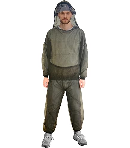 Mosquito Shirt Bug-Proof Suit Set (Jacket Pants) Lightweight
