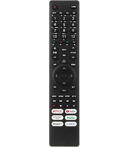 Amazon | Kindsion 対応リモコン EN3B40H Hisense ハイセンス TV 43A6G