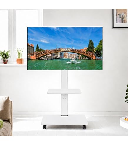 Amazon.co.jp: WNJQBY テレビスタンド キャスター付き32-70インチ液晶