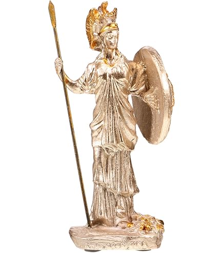 Amazon.co.jp: 翼のある勝利の女神アテナ像ギリシャ神話彫刻天使置物