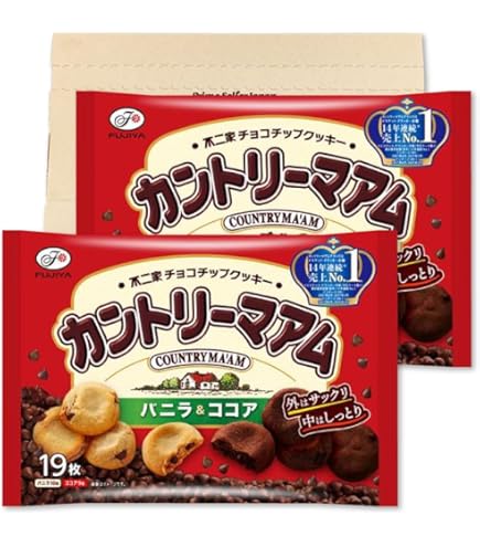 Amazon.co.jp: 不二家 カントリーマアム チョコまみれ 一袋 82g ホーム