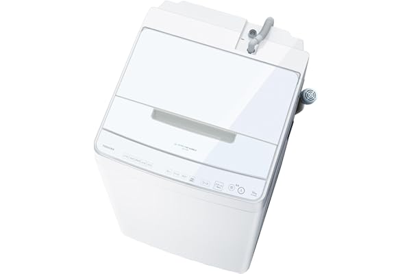 Toshiba AW-10DP4-W Fully Automatic Washing Machine, 22.4 lbs (10.0 kg), Grand White