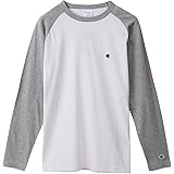 [チャンピオン] ロングTシャツ 長袖Tシャツ 綿100% 定番 ラグランスリーブ ワンポイントロゴ刺繍 ロングスリーブラグランTシャツ C3-P402Z/C3-P402 メンズ