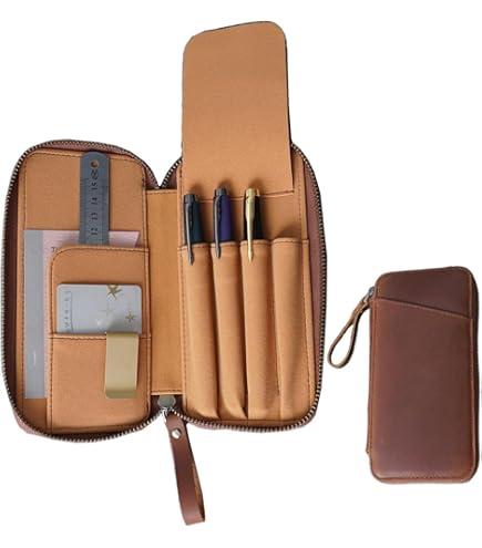 Amazon.co.jp: バハギア Bahagia&Craft ラウンドジップペンケース