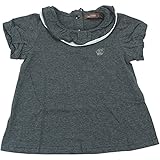 【春夏物】 nico hrat(ニコフラート) 製品洗い加工済み 綿レーヨン天竺ピエロ衿Tシャツ 100cm/MC NO.B-260111