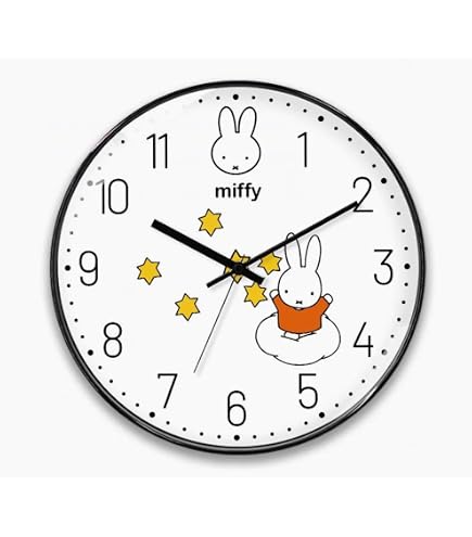 Amazon.co.jp: マリモクラフト miffy アクリル時計 スクエア W21.8×H24