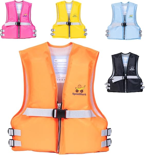 (Supervised by Instructors) Children's Life Jacket, Children, Fishing, Junior Floating Vest - 1