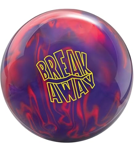 Radical Outer Limits Pearl Bowling Ball - Pre-Drilled, 16lbs, Indigo/Purple/Silver For Medium To Oily Lanes