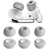 VSuRing Airpods Pro2/1用 イヤーピース 低反発 ウレタン製 3ペア S/M/L ノイズ低減 音質向上 遮音性 滑り止め 柔らかい 耳垢ガード エアーポッズ プロ用 イヤーチップ メモリーフォーム スポンジ 収納ケース付 (SML