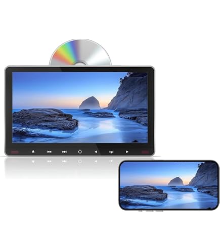 Amazon.co.jp: G-FACTORY 11.6インチ 大画面 リアモニター DVD内蔵