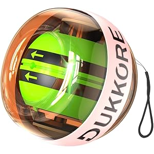 【2018最新版】 スナップボール オートスタット LED発光 手首 リストトレーナー 握力 腕力 筋力 トレーニング…