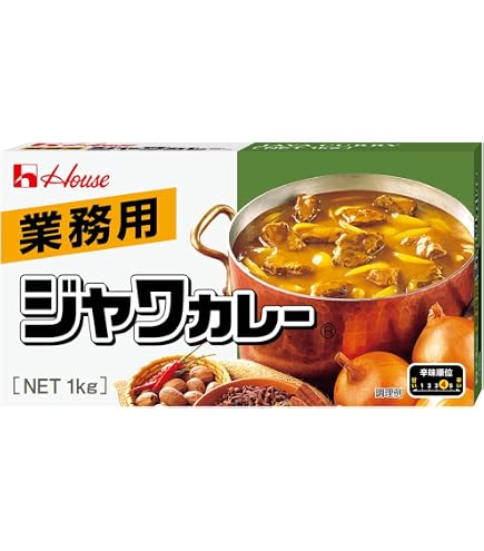 Amazon | ハウスギャバン 1kg 業務用バーモントカレー【業務用