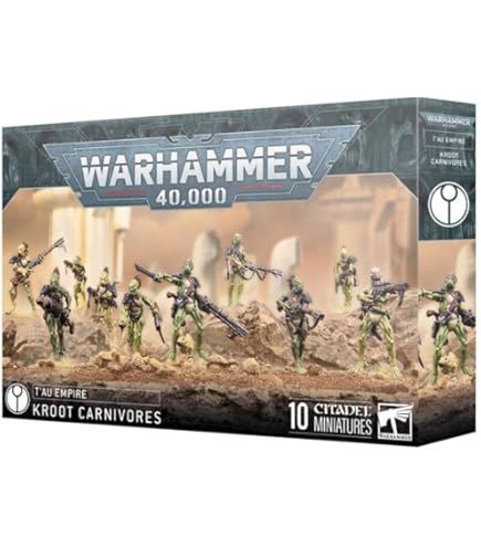Amazon | WARHAMMER 40K - T'AU Empire Army Set - KROOT ハンティング