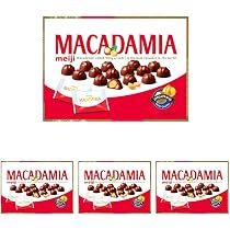 Amazon.co.jp: 明治 マカダミアチョコレート大箱 180g (× 4) : 食品