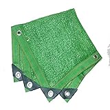 グリーンシェーディングネットサンスクリーンバルコニー6ピンパンチの花 (色 : Green, サイズ さいず : 4x10m)