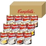 【Amazon.co.jp限定】キャンベル7種12缶入 アソートセット(コーンポタージュ クラムチャウダー ミネストローネ クリームマッシュルーム クリームパンプキン オニオンスープ クリームトマト)