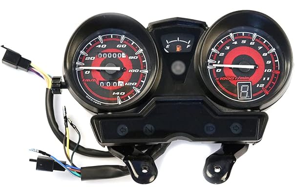 タコメーター バイク アワーメーター 車用 高精度 液晶盤led スピードメーター デジタルタコメーター リセット可能