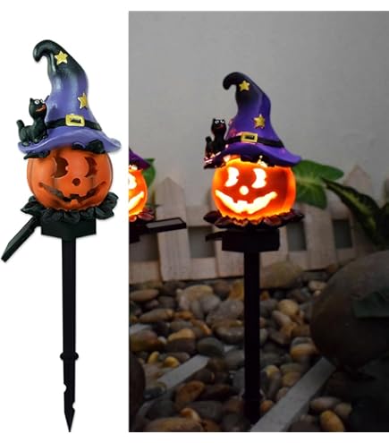 Amazon.co.jp: SITEDAN ハロウィン ソラーライト かぼちゃ ライト